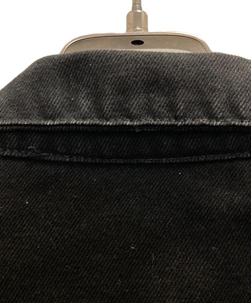 OFFWHITE（オフホワイト）OFFWHITE (オフホワイト) 19AW バックアロープリントデニムジャケット ブラック サイズ:XLの古着・服飾アイテム