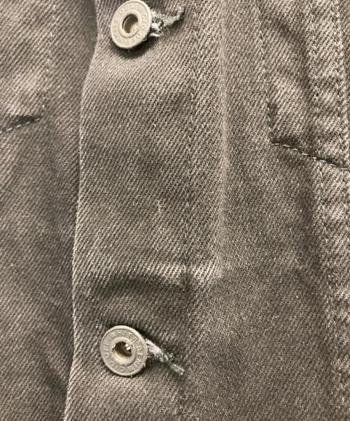 OFFWHITE（オフホワイト）OFFWHITE (オフホワイト) 19AW バックアロープリントデニムジャケット ブラック サイズ:XLの古着・服飾アイテム