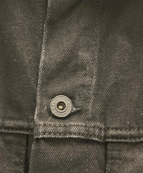 OFFWHITE（オフホワイト）OFFWHITE (オフホワイト) 19AW バックアロープリントデニムジャケット ブラック サイズ:XLの古着・服飾アイテム