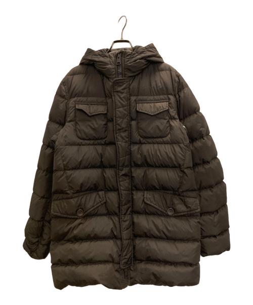 HERNO（ヘルノ）HERNO (ヘルノ) ポーラテックフーデッドダウンコート ブラウン サイズ:50の古着・服飾アイテム