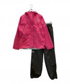 THE NORTH FACEザ ノース フェイス）の古着「レインテックス エアロ」｜ピンク×グレー