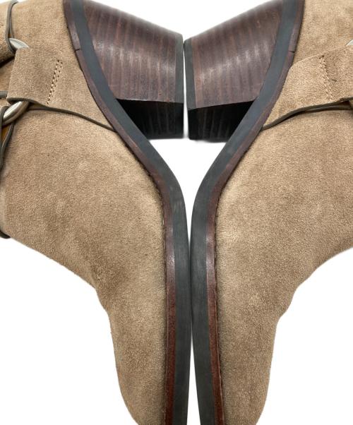 SEE BY CHLOE（シーバイクロエ）SEE BY CHLOE (シーバイクロエ) サイドリングスウェードブーツ ベージュ サイズ:23.5cmの古着・服飾アイテム