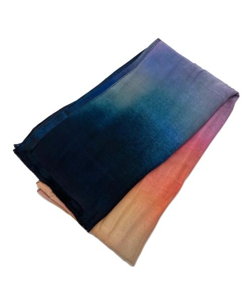 PAUL SMITH（ポールスミス）Paul Smith (ポールスミス) シルクスカーフ ネイビーの古着・服飾アイテム