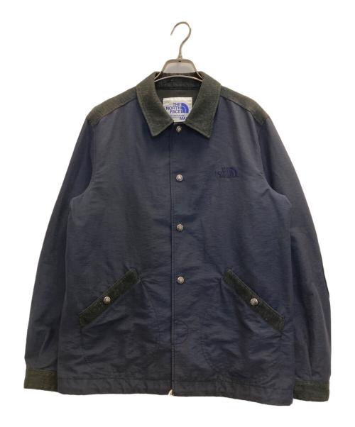 THE NORTH FACE（ザ ノース フェイス）THE NORTH FACE (ザ ノース フェイス) JUNYA WATANABE MAN (ジュンヤワタナベマン) コーチジャケット ネイビー サイズ:Sの古着・服飾アイテム