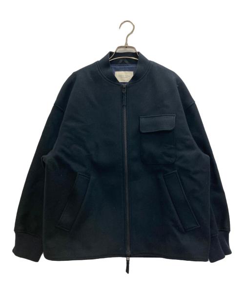 PUBLIC TOKYO（パブリックトウキョウ）PUBLIC TOKYO (パブリックトウキョウ) ウールナイロンブルゾン ネイビー サイズ:01の古着・服飾アイテム