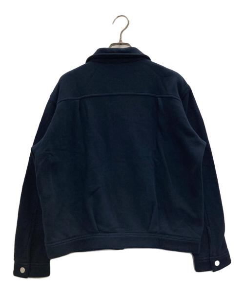 LOOPWHEELER（ループウィラー）LOOPWHEELER (ループウィラー) スウェットトラッカージャケット ネイビー サイズ:Sの古着・服飾アイテム