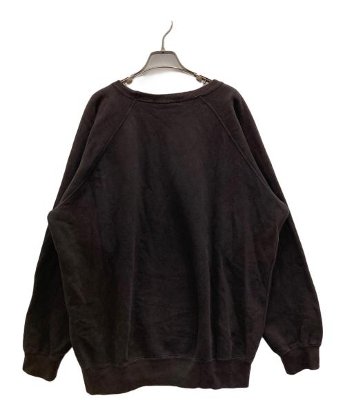 POLO RALPH LAUREN（ポロ・ラルフローレン）POLO RALPH LAUREN (ポロ・ラルフローレン) クルーネックスウェット ブラック サイズ:Ⅼの古着・服飾アイテム