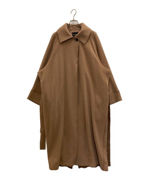 VERMEIL par iena（ヴェルメイユ パー イエナ）VERMEIL par iena (ヴェルメイユ パー イエナ) ガウンロングコート ブラウン サイズ:FREEの古着・服飾アイテム