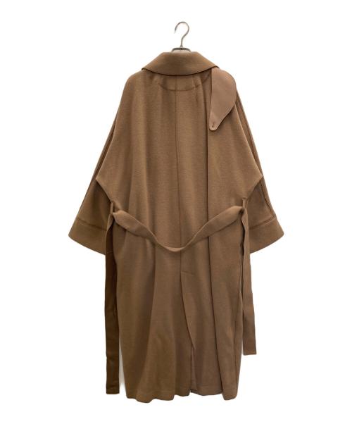 VERMEIL par iena（ヴェルメイユ パー イエナ）VERMEIL par iena (ヴェルメイユ パー イエナ) ガウンロングコート ブラウン サイズ:FREEの古着・服飾アイテム