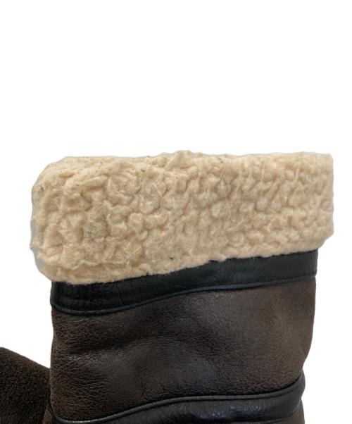 ZARA（ザラ）ZARA (ザラ) エコムートンジャケット ブラウン サイズ:Ⅿの古着・服飾アイテム