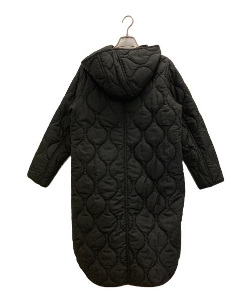 Emma Taylor（エマテイラー）Emma Taylor (エマテイラー) 美シルエット3wayキルティングフードコート ブラック サイズ:36の古着・服飾アイテム