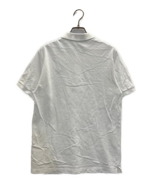 LACOSTE LIVE（ラコステライブ）LACOSTE LIVE (ラコステライブ) A BATHING APE (アベイシングエイプ) ポロシャツ ホワイト サイズ:3の古着・服飾アイテム