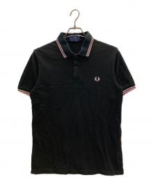 FRED PERRY（フレッドペリー）の古着「ポロシャツ」｜ブラック