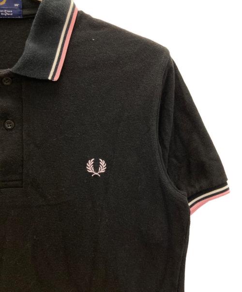 FRED PERRY（フレッドペリー）FRED PERRY (フレッドペリー) ポロシャツ ブラック サイズ:38の古着・服飾アイテム