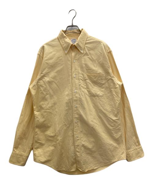BROOKS BROTHERS（ブルックスブラザーズ）BROOKS BROTHERS (ブルックスブラザーズ) BUTTON DOWN OXFORD SHIRTS イエロー サイズ:16の古着・服飾アイテム