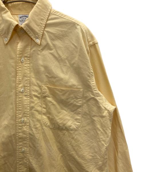 BROOKS BROTHERS（ブルックスブラザーズ）BROOKS BROTHERS (ブルックスブラザーズ) BUTTON DOWN OXFORD SHIRTS イエロー サイズ:16の古着・服飾アイテム