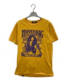 Hysteric Glamour（ヒステリックグラマー）の古着「プリントTシャツ」｜イエロー