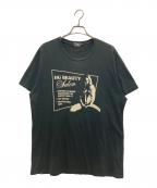 Hysteric Glamourヒステリックグラマー）の古着「プリントTシャツ」｜ブラック