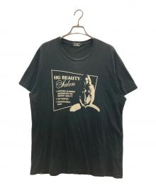 Hysteric Glamour（ヒステリックグラマー）の古着「プリントTシャツ」｜ブラック