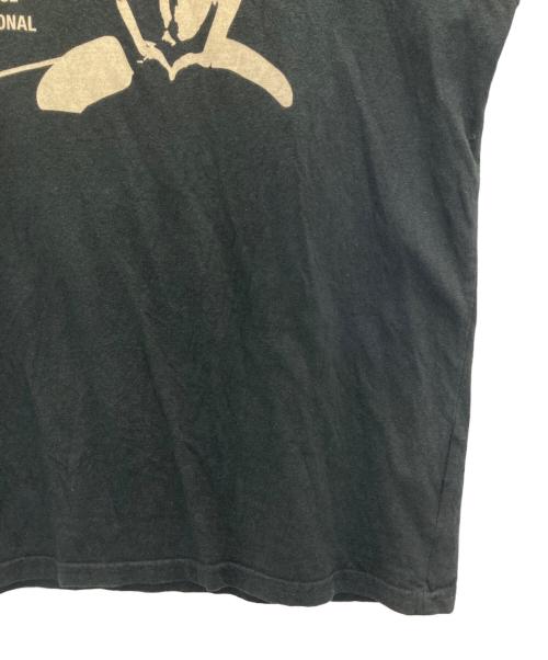 Hysteric Glamour（ヒステリックグラマー）Hysteric Glamour (ヒステリックグラマー) プリントTシャツ ブラック サイズ:XLの古着・服飾アイテム