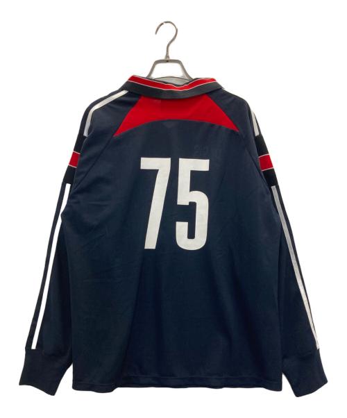 Paris Saint-Germain（パリサンジェルマン）PARIS SAINT-GERMAIN (パリサンジェルマン) SHEER GAME TOPS ネイビー サイズ:XLの古着・服飾アイテム