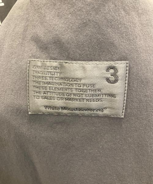 WHITE MOUNTAINEERING（ホワイトマウンテ二アニング）WHITE MOUNTAINEERING (ホワイトマウンテ二アニング) CORDURA 2WAY LAYERED SHIRT ブラック サイズ:3の古着・服飾アイテム