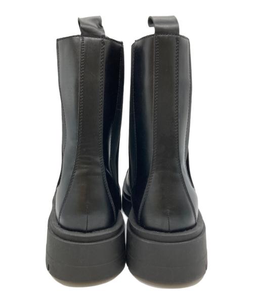 ZARA（ザラ）ZARA (ザラ) サイドゴアブーツ ブラック サイズ:40の古着・服飾アイテム