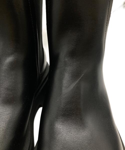 ZARA（ザラ）ZARA (ザラ) サイドゴアブーツ ブラック サイズ:40の古着・服飾アイテム