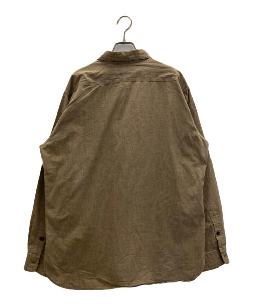 POLO RALPH LAUREN（ポロ・ラルフローレン）POLO RALPH LAUREN (ポロ・ラルフローレン) 90s DONINGTON SHIRTS ブラウン サイズ:Ⅿの古着・服飾アイテム