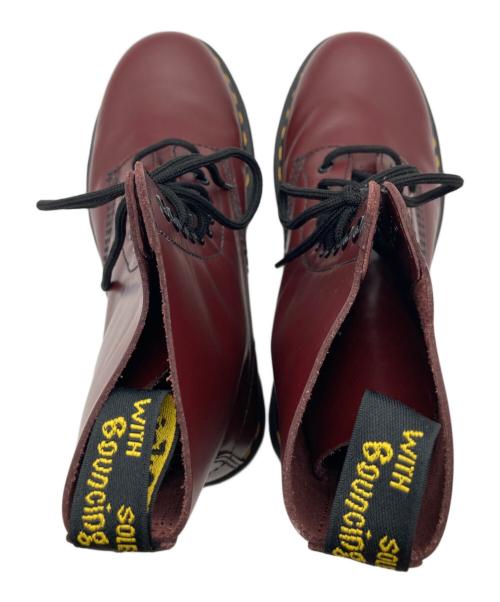 Dr.Martens（ドクターマーチン）Dr.Martens (ドクターマーチン) 10ホールブーツ レッド サイズ:39の古着・服飾アイテム