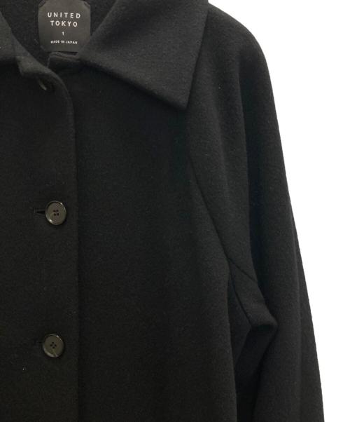 UNITED TOKYO（ユナイテッドトーキョー）UNITED TOKYO (ユナイテッドトーキョー) エクストラウールスタンド2wayステンコート ブラック サイズ:1の古着・服飾アイテム