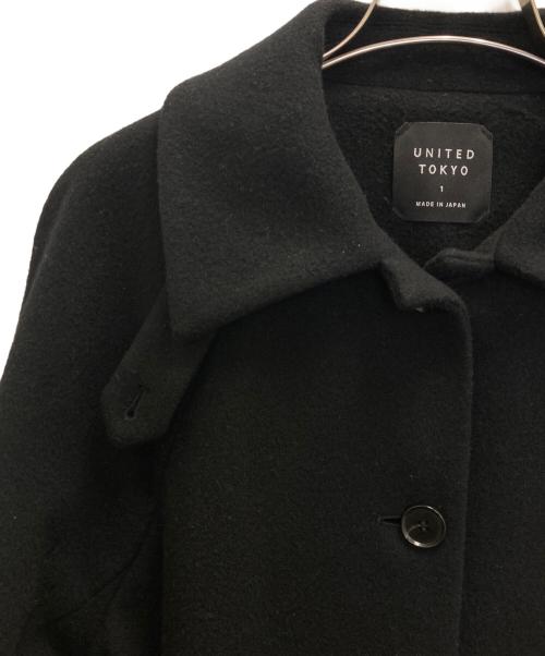UNITED TOKYO（ユナイテッドトーキョー）UNITED TOKYO (ユナイテッドトーキョー) エクストラウールスタンド2wayステンコート ブラック サイズ:1の古着・服飾アイテム