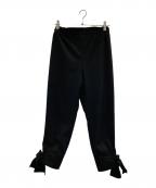 Reneルネ）の古着「裾リボンパンツ」｜ブラック