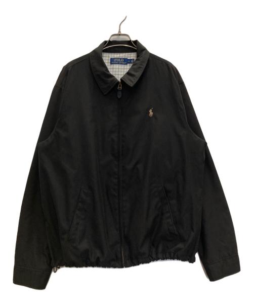 POLO RALPH LAUREN（ポロ・ラルフローレン）POLO RALPH LAUREN (ポロ・ラルフローレン) ブルゾン ブラック サイズ:Ⅼの古着・服飾アイテム