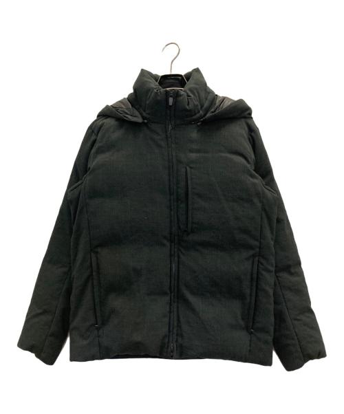 BEAUTY&YOUTH（ビューティーアンドユース）BEAUTY&YOUTH (ビューティーアンドユース) 小松マテーレフードダウンジャケット グレー サイズ:Ⅿの古着・服飾アイテム