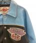 AVIREX VARSITY (アヴィレックスバーシティ) LEATHER VARSITY JACKET ブラック×ブルー サイズ:S：15000円