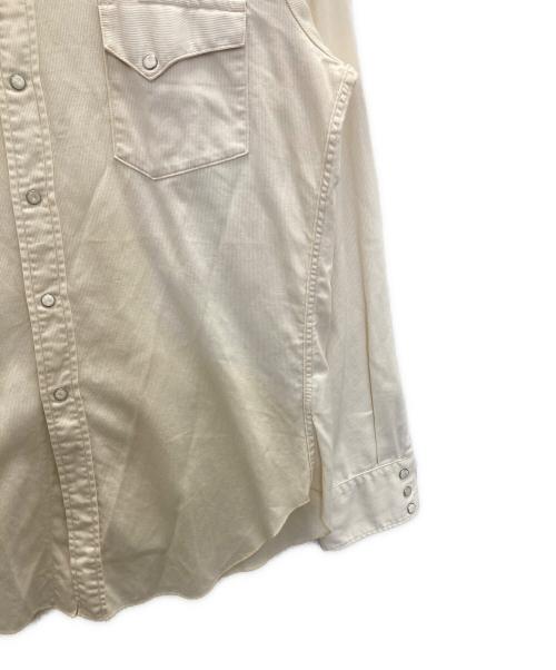 WAREHOUSE（ウエアハウス）WAREHOUSE (ウエアハウス) ウエスタンシャツ ホワイト サイズ:42の古着・服飾アイテム