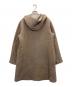 LEILIAN WHITE LABEL (レリアン ホワイトレーベル) フーデッドコート ベージュ サイズ:Ⅿ：15000円