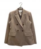HER LIP TOハーリップトゥ）の古着「Double Breasted Classic Blazer」｜ベージュ