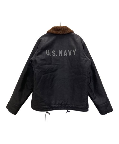 BUZZ RICKSON'S（バズリクソンズ）Buzz Rickson's (バズリクソンズ) Type N-1 Navy ブラック サイズ:38の古着・服飾アイテム