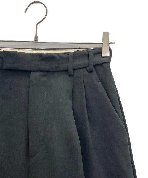 SLOBE IENA（スローブ イエナ）SLOBE IENA (スローブ イエナ) PEツイルワイド2タックスラックス ブラック サイズ:36の古着・服飾アイテム