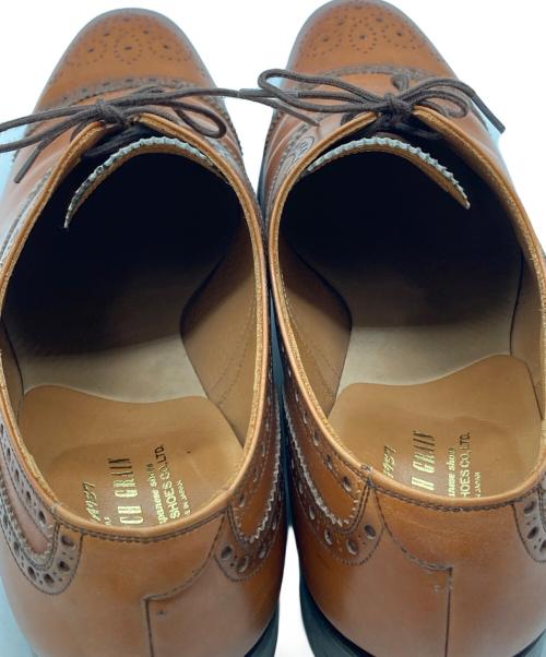 SCOTCH GRAIN（スコッチグレイン）SCOTCH GRAIN (スコッチグレイン) セミブローグシューズ ウィスキー サイズ:27cmの古着・服飾アイテム
