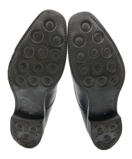 SHETLAND FOX（シェットランドフォックス）SHETLAND FOX (シェットランドフォックス) ダブルモンクストラップシューズ ブラック サイズ:7の古着・服飾アイテム