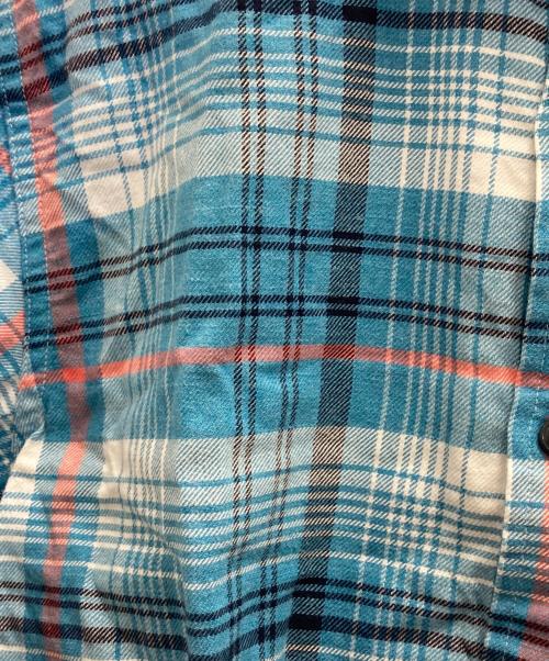 Patagonia（パタゴニア）Patagonia (パタゴニア) ライトウェイト・フィヨルド・フランネル・シャツ スカイブルー サイズ:Ⅿの古着・服飾アイテム