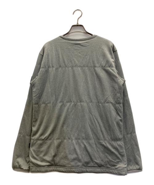 MILLET（ミレー）MILLET (ミレー) ALPHA LIGHT SWEAT CREW グレー サイズ:SIZE　XLの古着・服飾アイテム