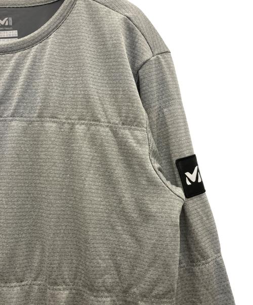 MILLET（ミレー）MILLET (ミレー) ALPHA LIGHT SWEAT CREW グレー サイズ:SIZE　XLの古着・服飾アイテム