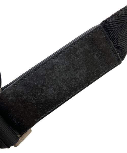 PRADA（プラダ）PRADA (プラダ) 三角ロゴナイロンショルダーバッグ ブラックの古着・服飾アイテム