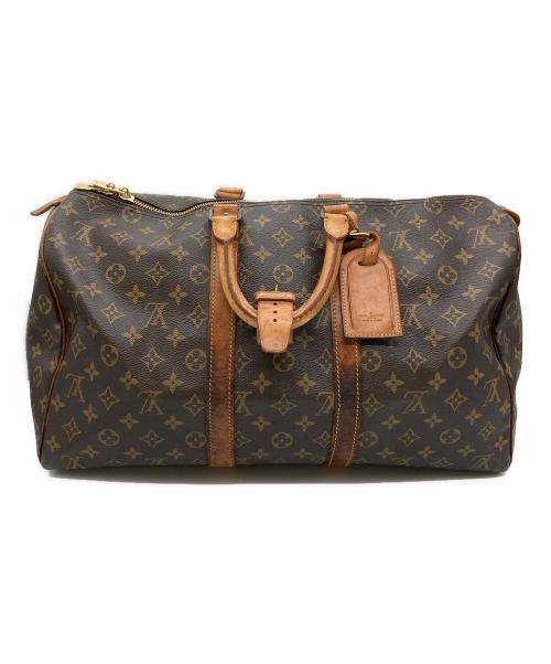 LOUIS VUITTON（ルイ ヴィトン）LOUIS VUITTON (ルイ ヴィトン) トラベルバッグ ブラウンの古着・服飾アイテム