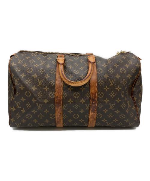 LOUIS VUITTON（ルイ ヴィトン）LOUIS VUITTON (ルイ ヴィトン) トラベルバッグ ブラウンの古着・服飾アイテム