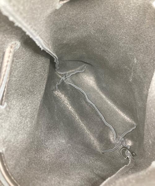 tandey（タンデイ）tandey (タンデイ) レザー巾着バッグ ブラックの古着・服飾アイテム